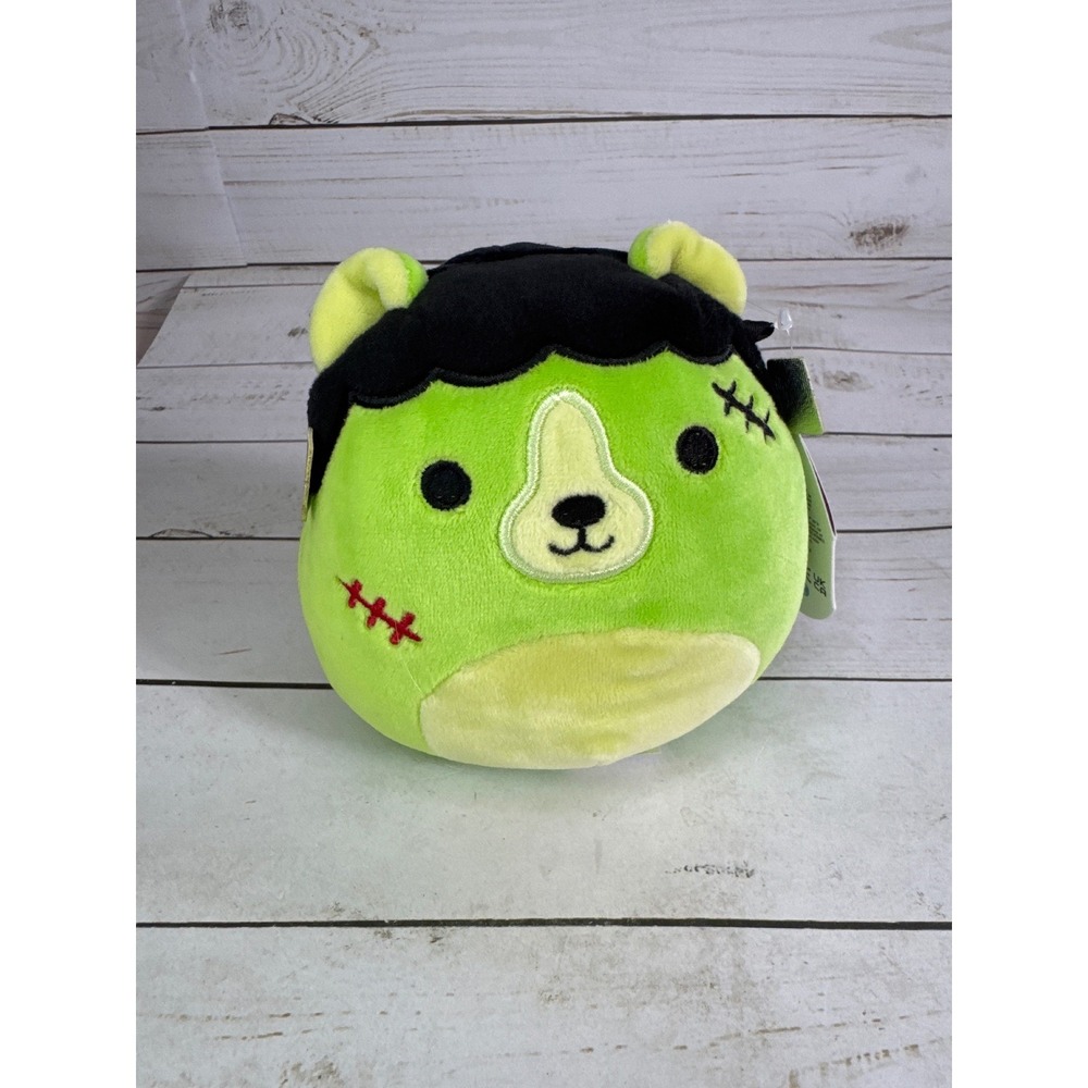 Squishmallows Frankenbear Len 5" Halloween‎ Squad Plush NWT